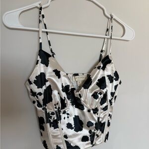 Silky Crop Top Small